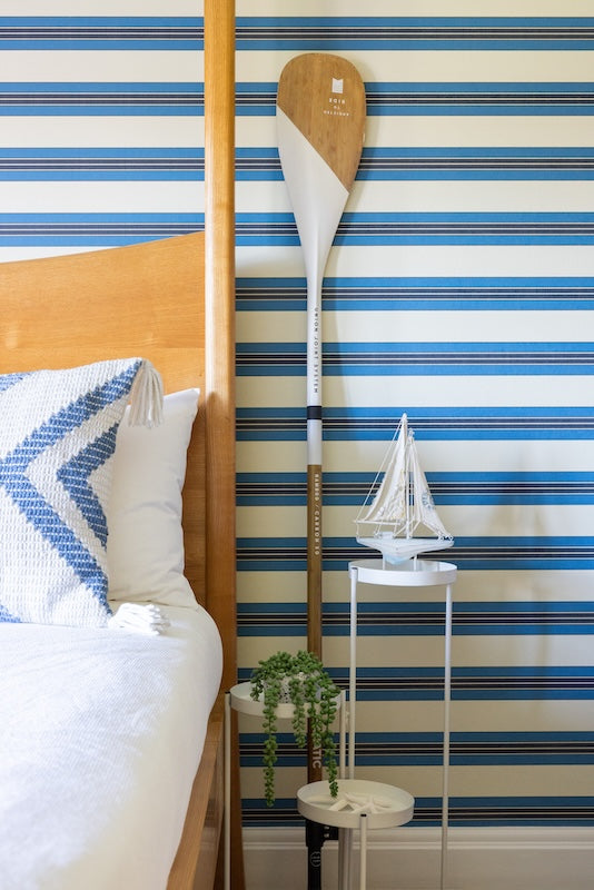 Vintage Deckchair - COBALT