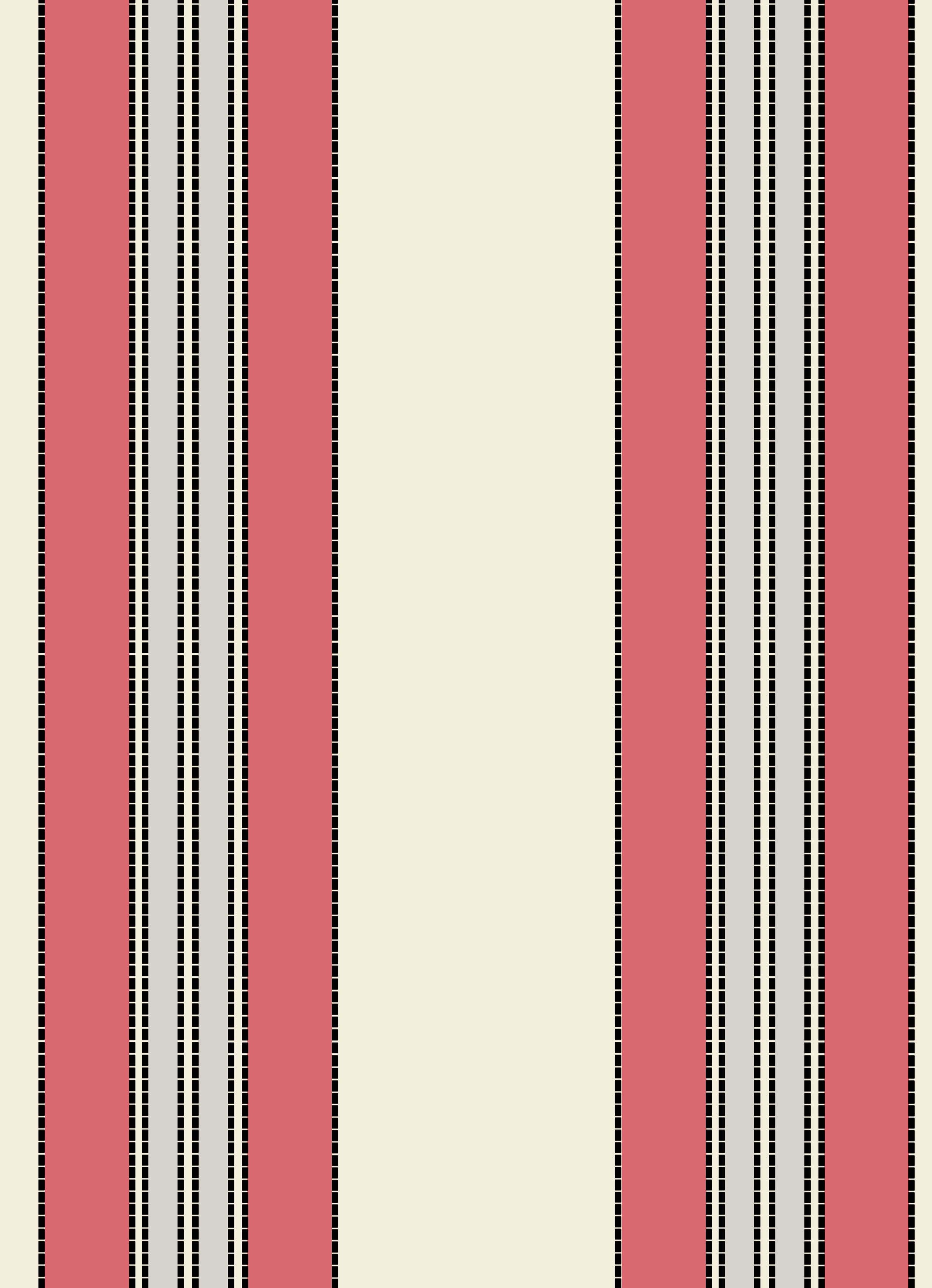 Vintage Deckchair - CORAL/GREY