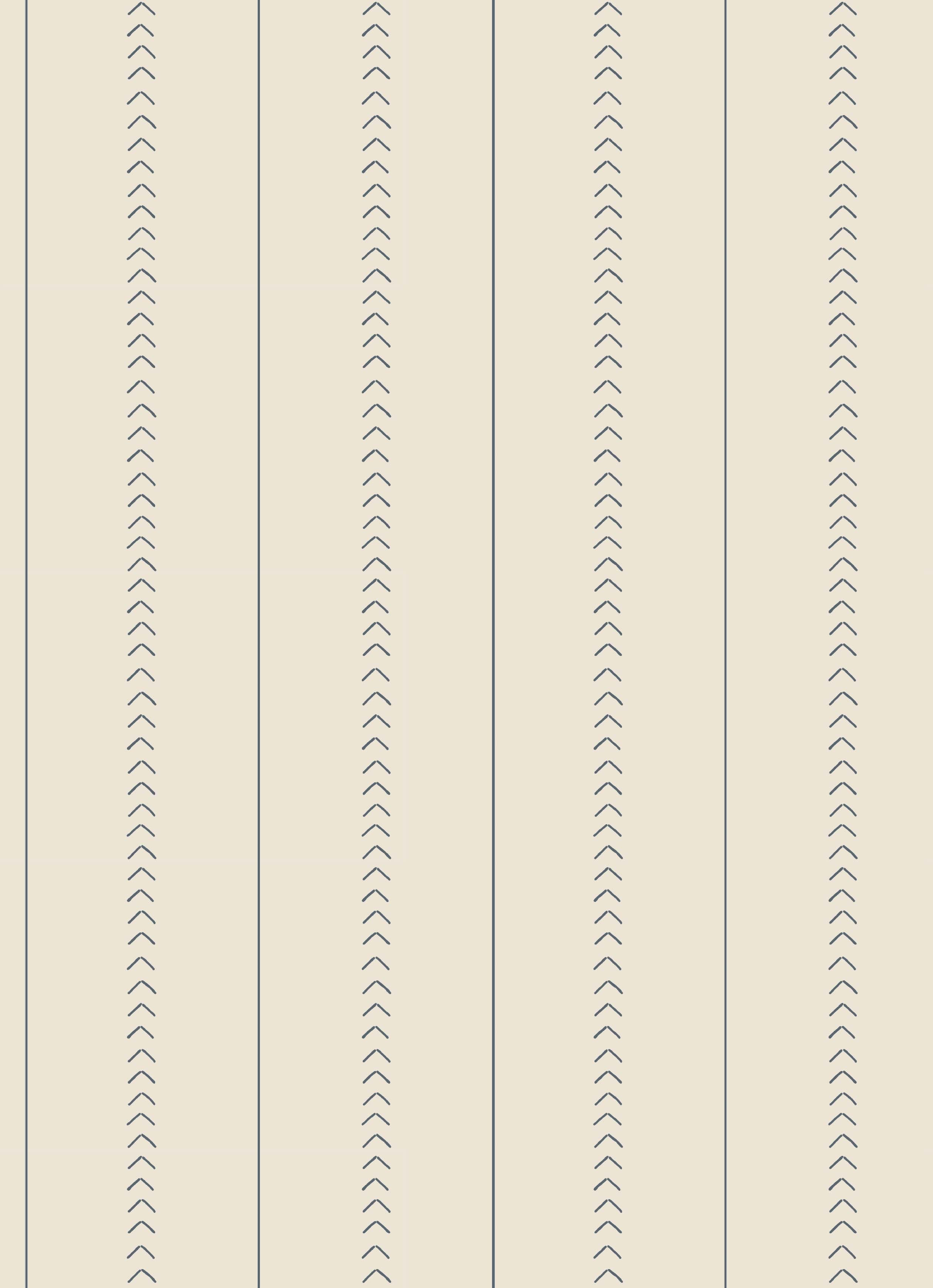 Sail Stitch Stripe -  CHARCOAL