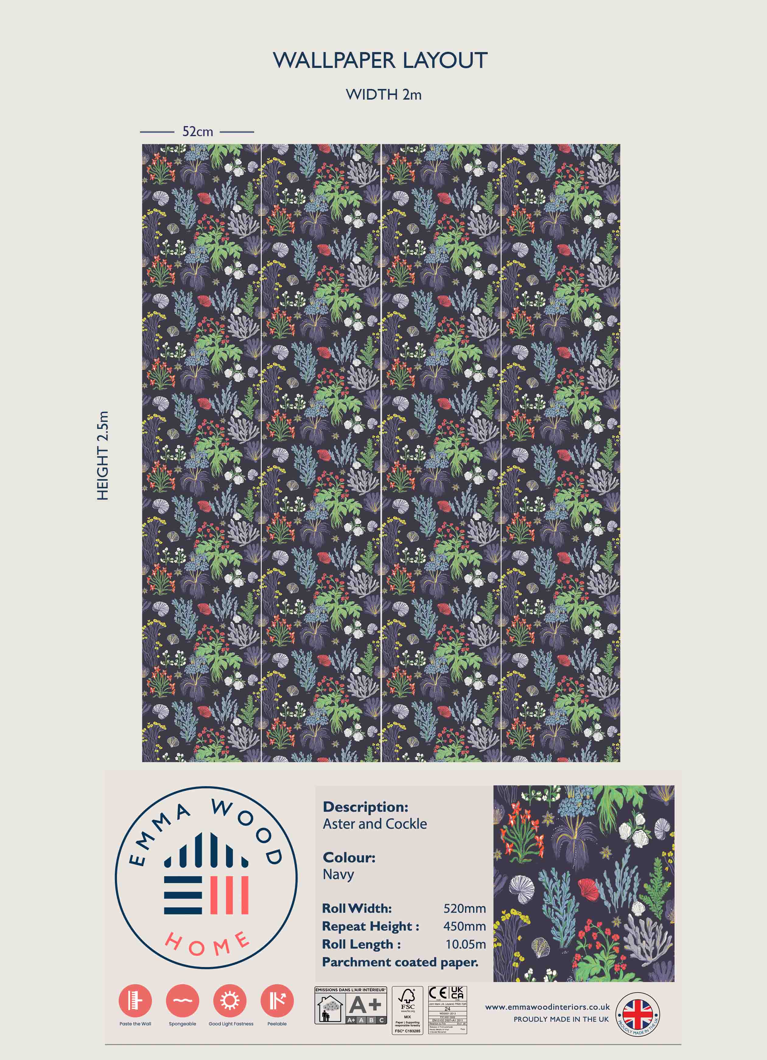 Aster and Cockle - NAVY