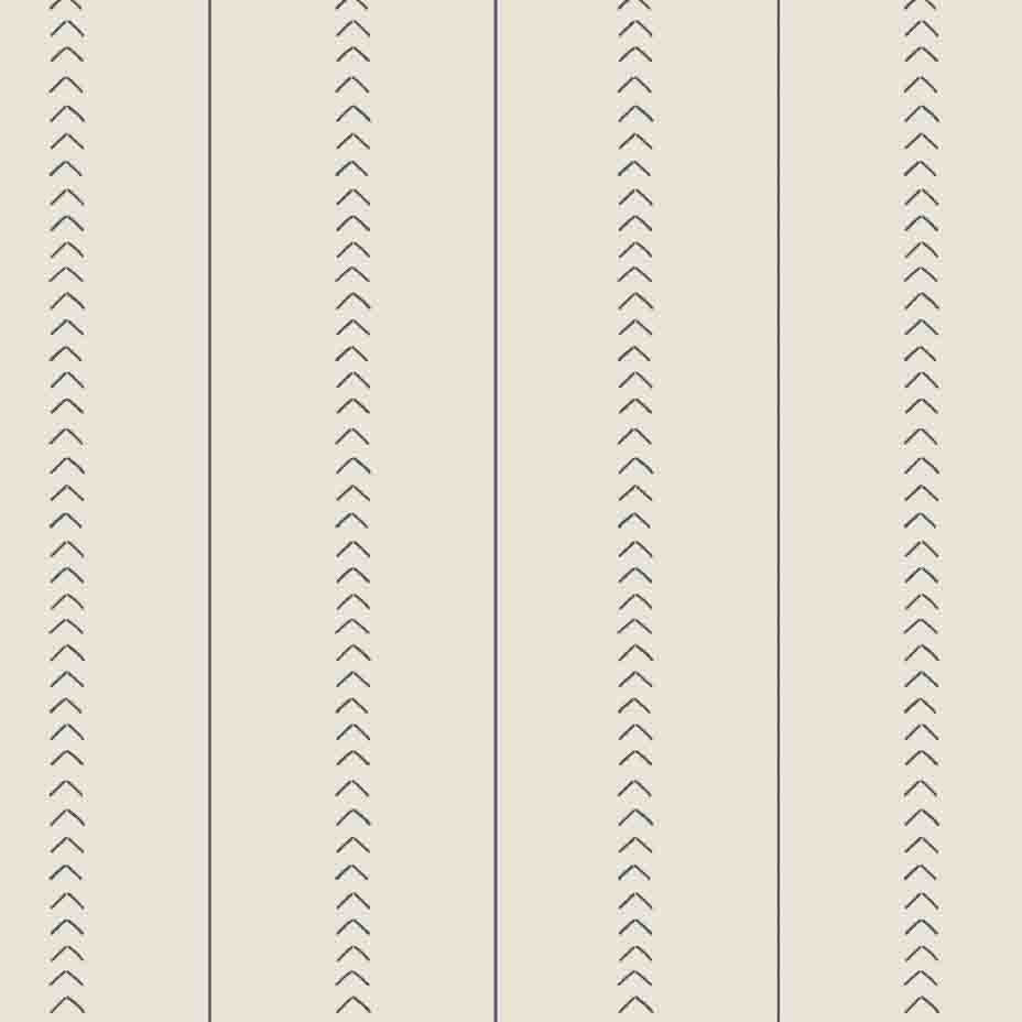 Sail Stitch Stripe - Charcoal