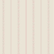 Sail Stitch Stripe - Coral