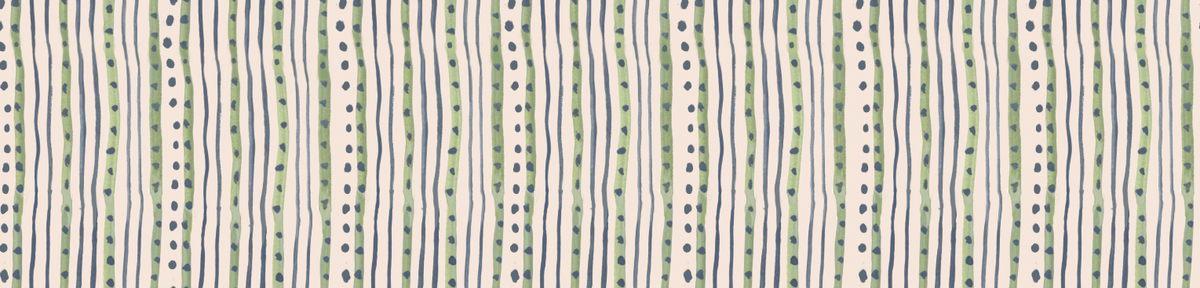 Dibble Dot Stripe - Vintage Pink