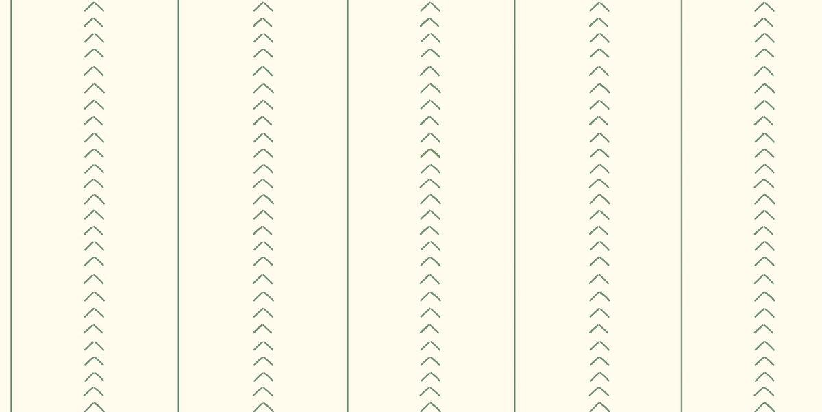 Sail Stitch Stripe - Green
