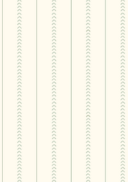 Sail Stitch Stripe -  Green