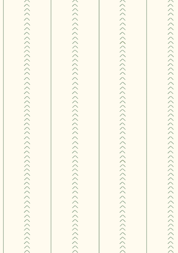 Sail Stitch Stripe - Green