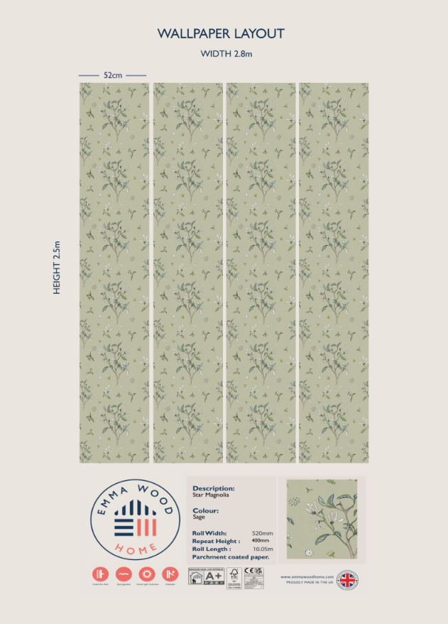 Star Magnolia - Sage