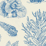 Coral Etchings - Ocean — Pure Linen White / Metre / Crib 5