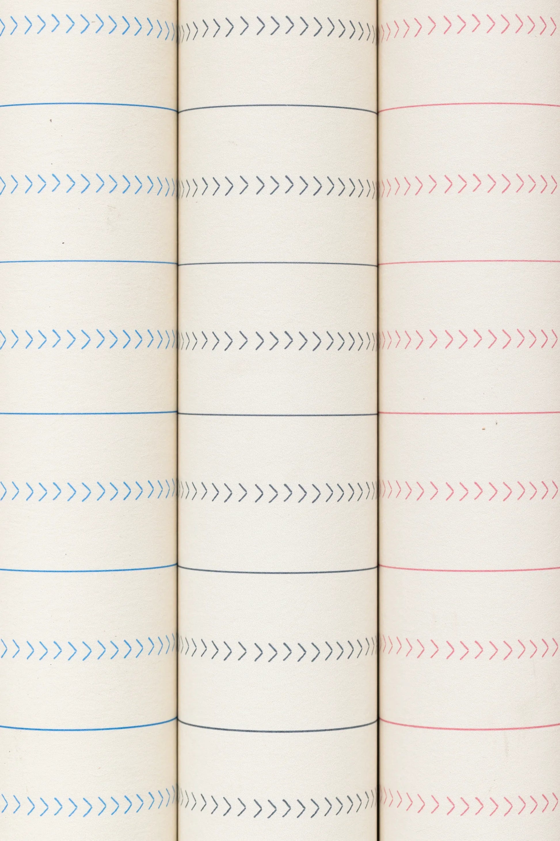 Sail Stitch Stripe - CORAL