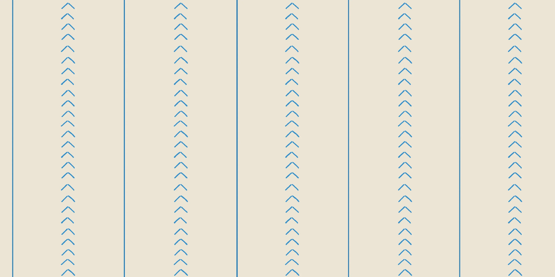 Sail Stitch Stripe - OCEAN
