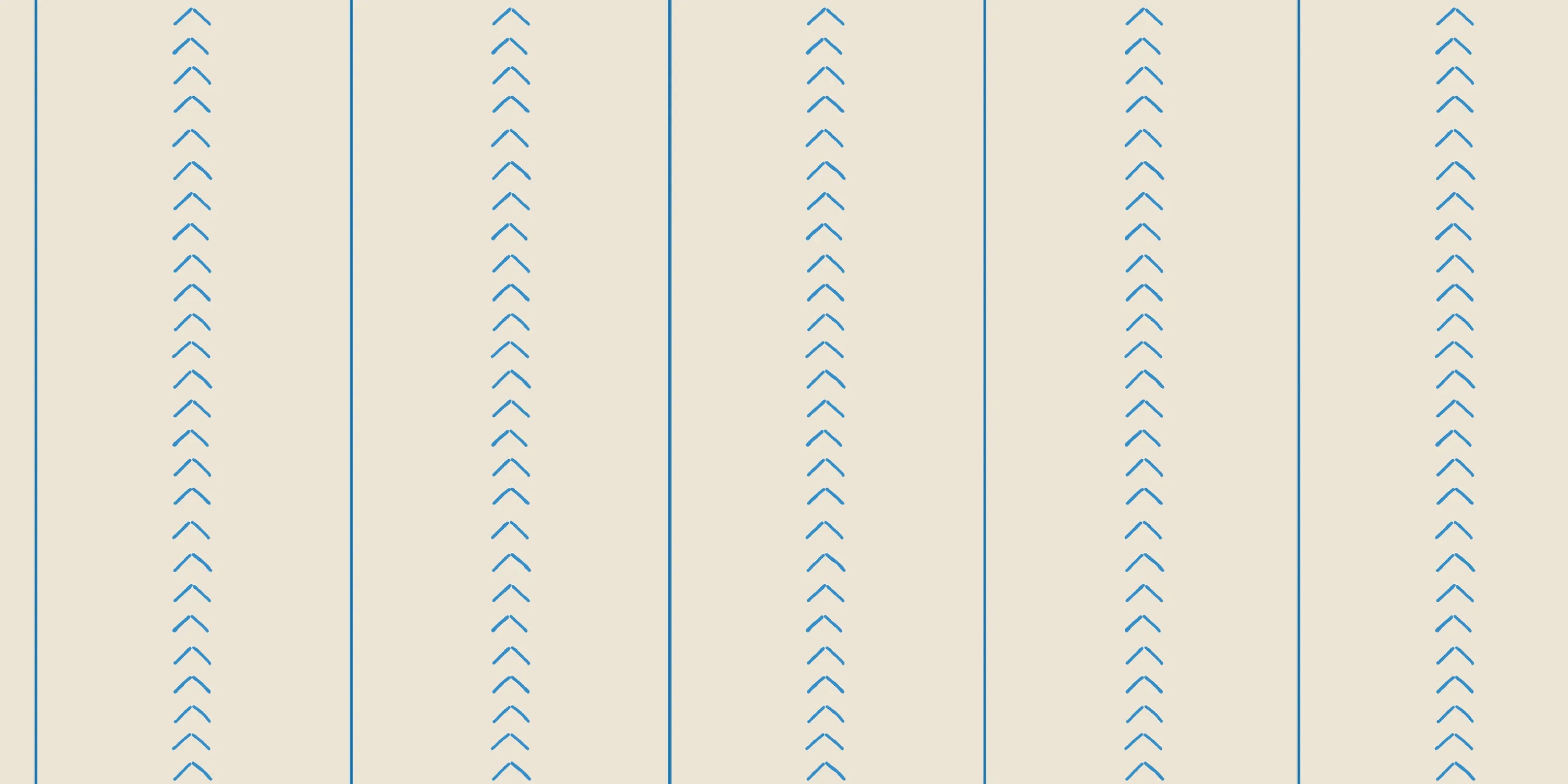 Sail Stitch Stripe - OCEAN