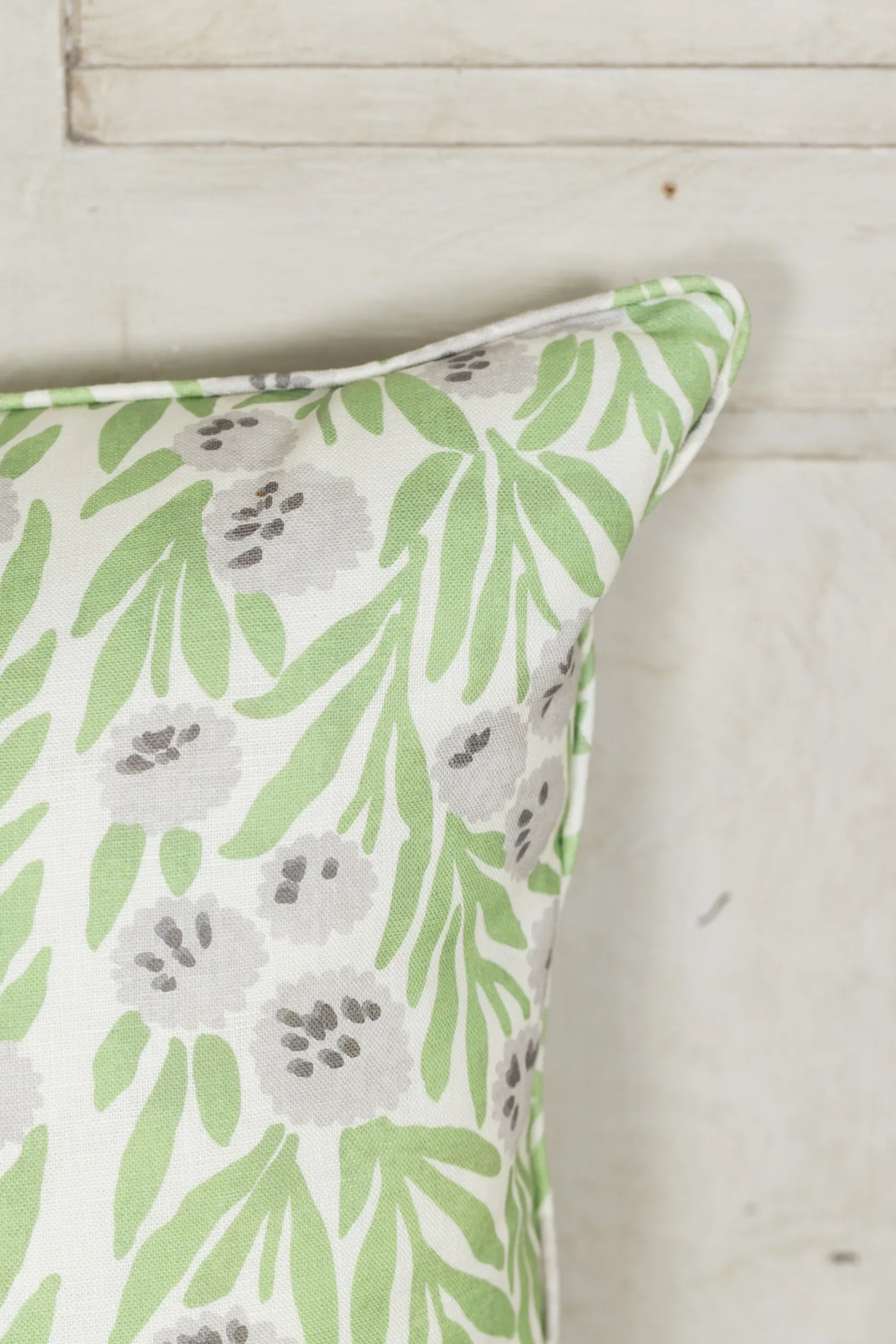 Hottentot Colour Apple - Self Piped Cushion Medium