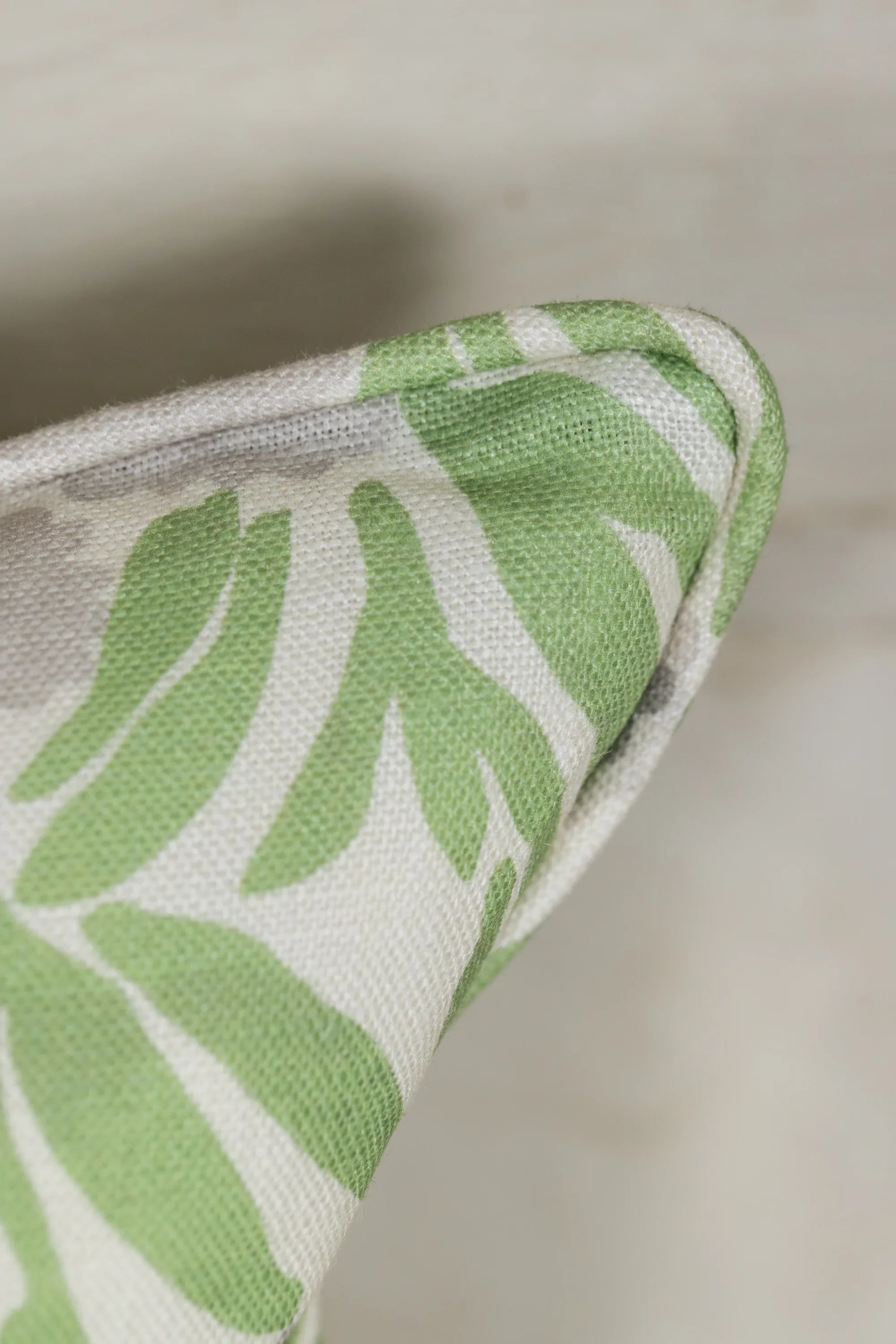 Hottentot Colour Apple - Self Piped Cushion Medium