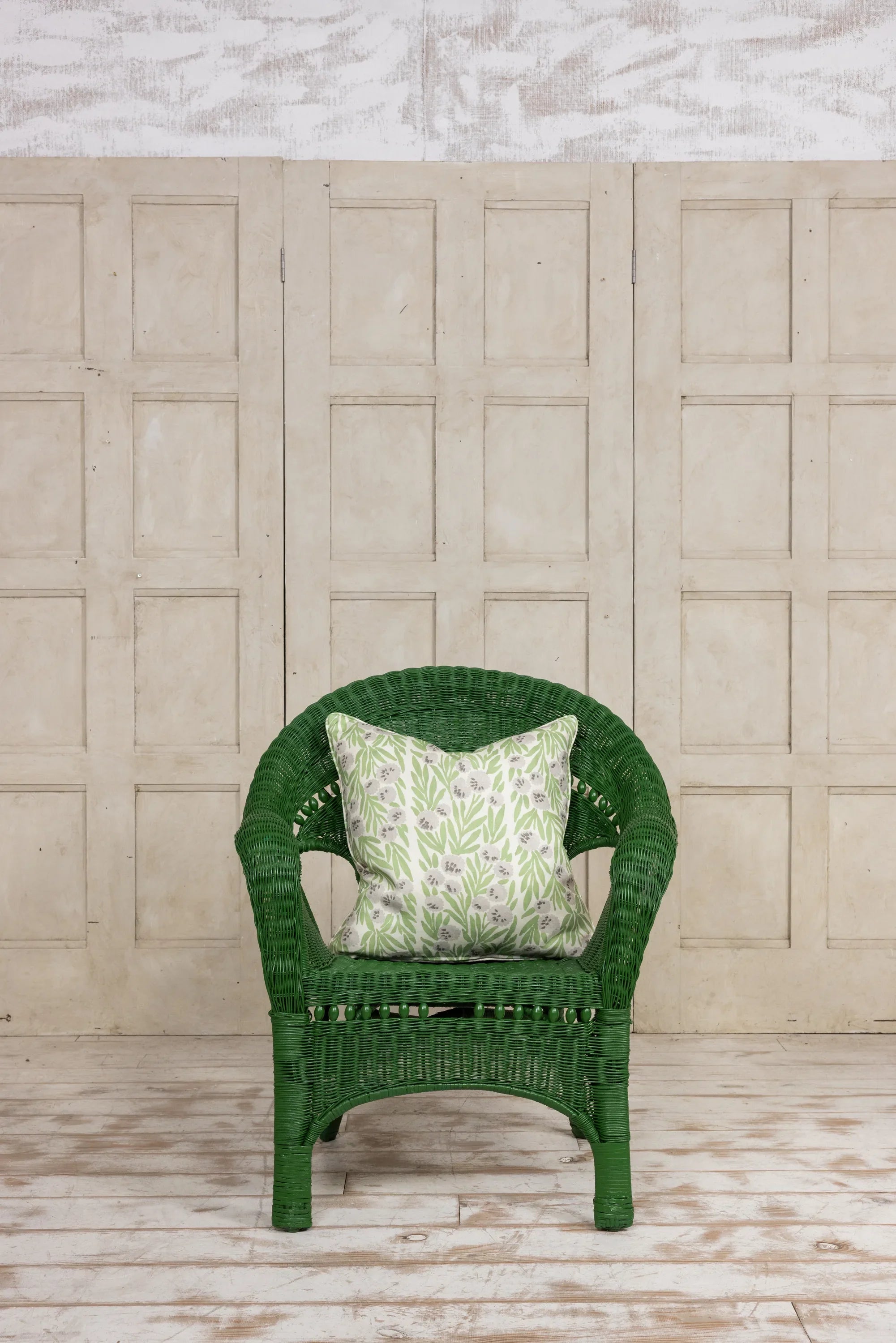 Hottentot Colour Apple - Self Piped Cushion Medium